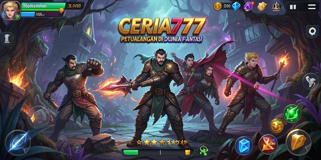 Screenshot CERIA777 menunjukkan petualangan seru dalam dunia fantasi yang menakjubkan.