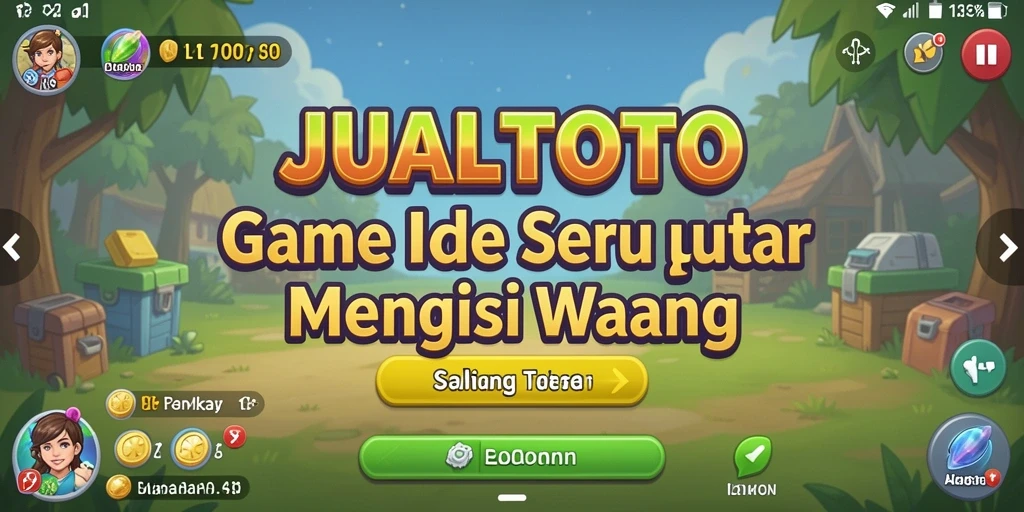 Screenshot gameplay JUALTOTO menampilkan momen manajemen sumber daya yang seru.