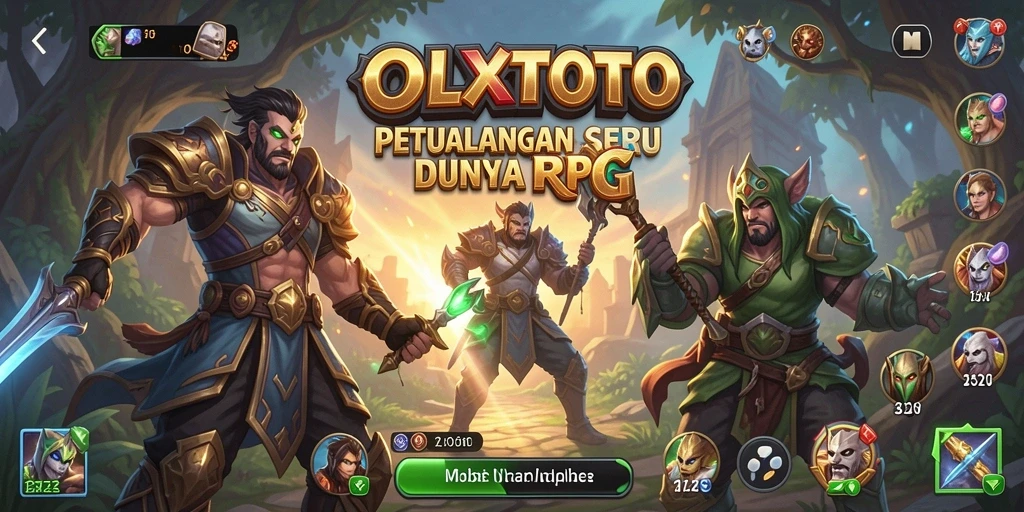 Tampilan gameplay OLXTOTO yang menakjubkan dan mendebarkan.