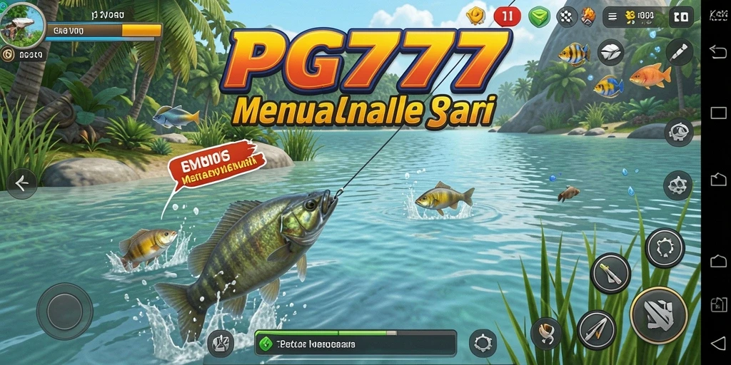 Tangkapan ikan yang menantang dalam PG777, mendebarkan dan seru.